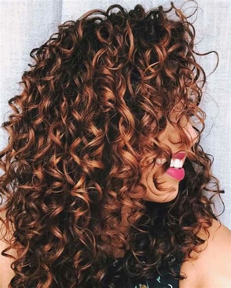 copper highlights on dark brown curly hair|18 Gorgeous Styles With Copper Highlights You Shouldn’t Miss Out